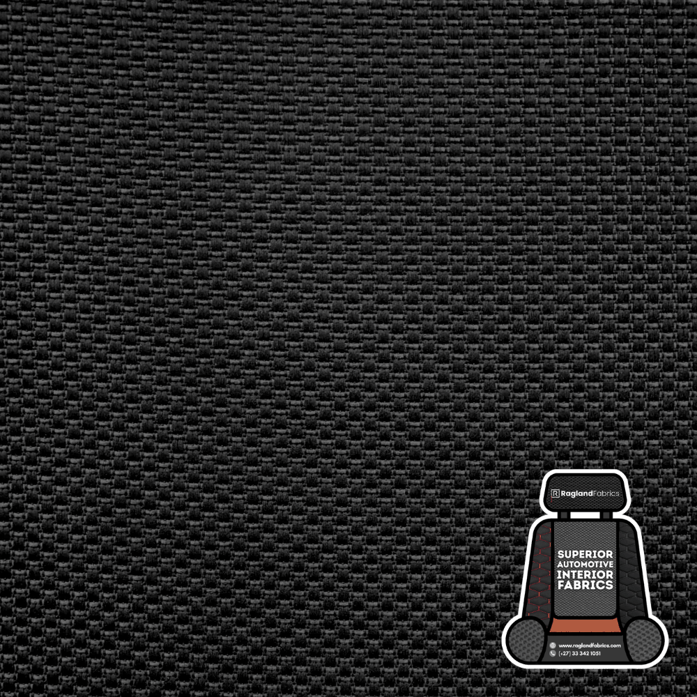 Car Seat Upholstery Black - Ragland Fabrics
