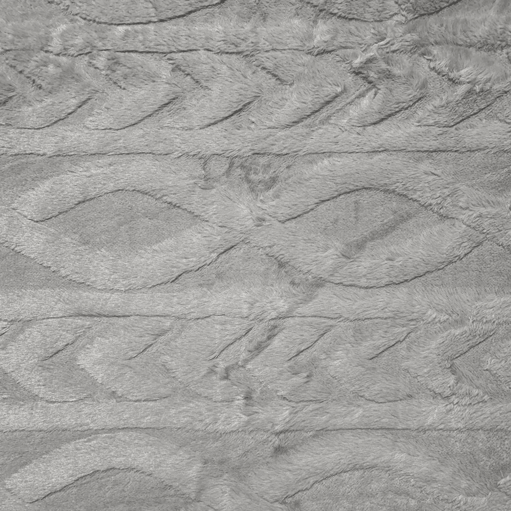 Chain Link Luxury Fur - Grey - Ragland Fabrics