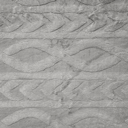 Chain Link Luxury Fur - Grey - Ragland Fabrics