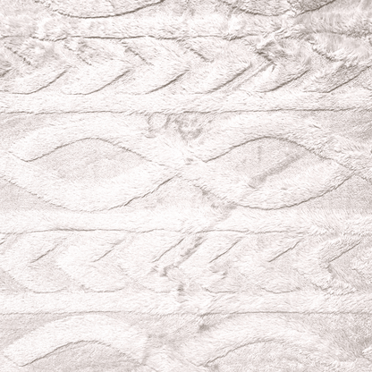 Chain Link Luxury Fur - Off White - Ragland Fabrics
