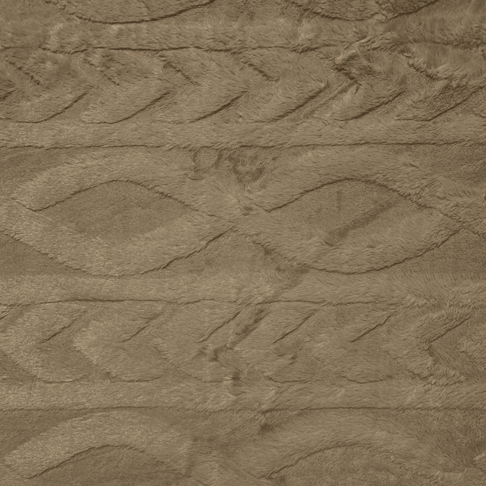 Chain Link Luxury Fur - Stone - Ragland Fabrics