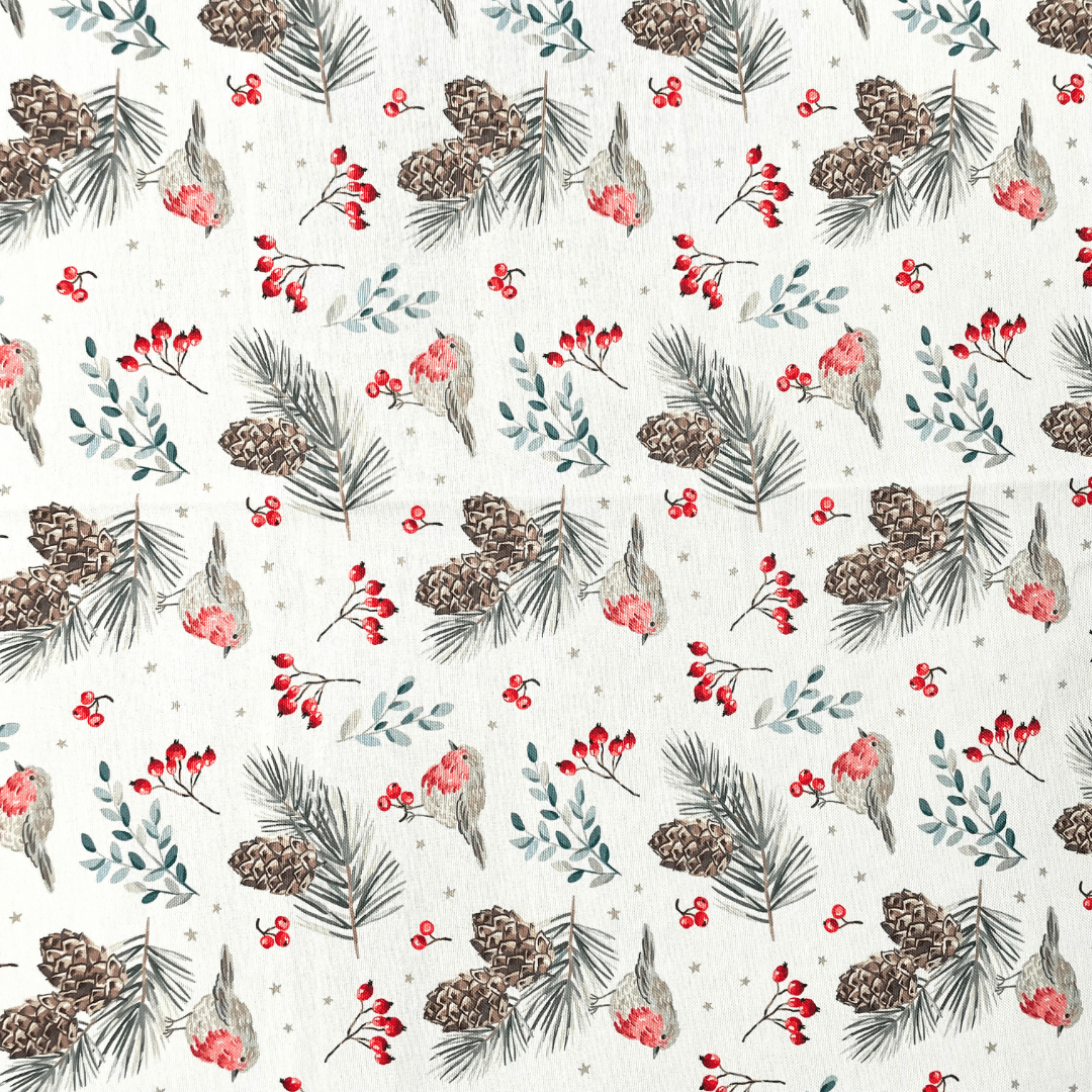 Box Weave Furnishing Robin White - Ragland Fabrics