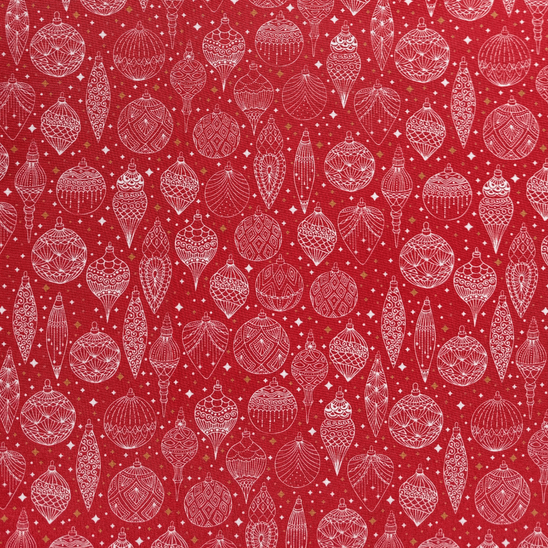 Christmas Printed Mini Matt Charm - Ragland Fabrics