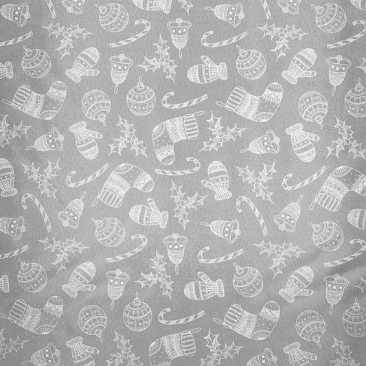 Christmas Printed Mini Matt Winter - Ragland Fabrics