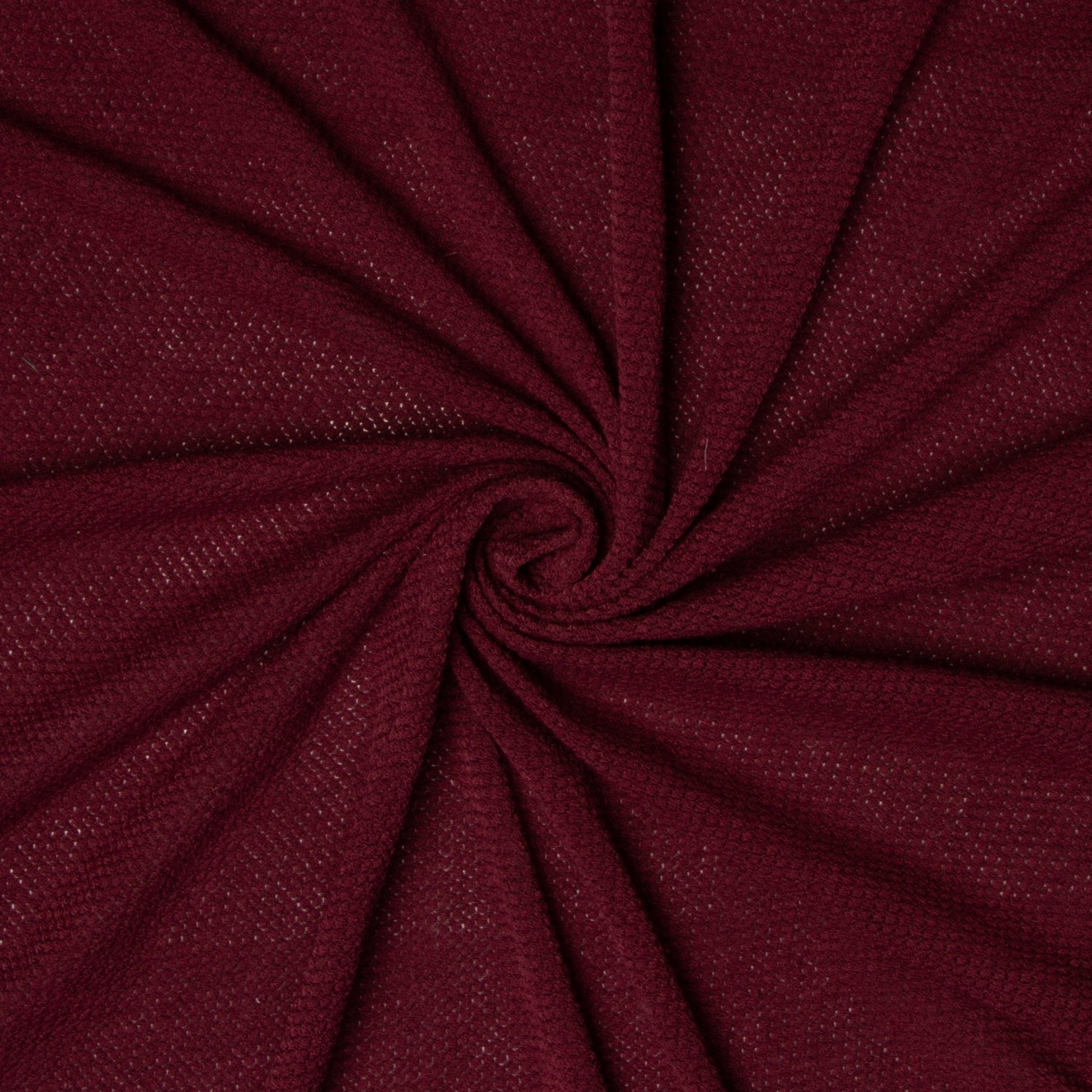 Chunky Knit Maroon - Ragland Fabrics