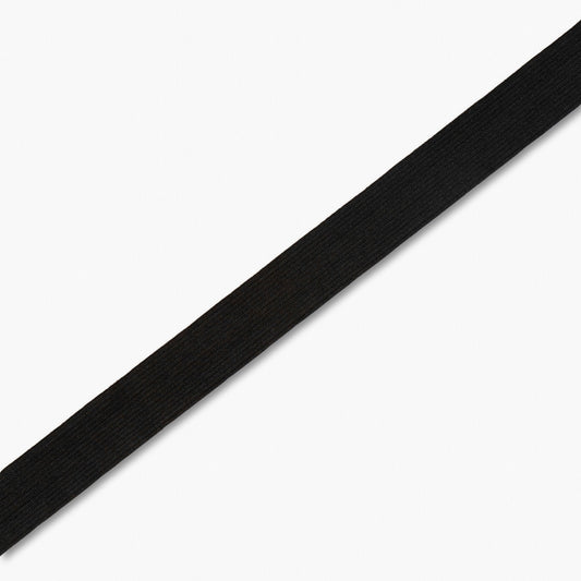 CLEARANCE SALE | Elastic Knitted 30mm Black - Soft Pull - Ragland Fabrics