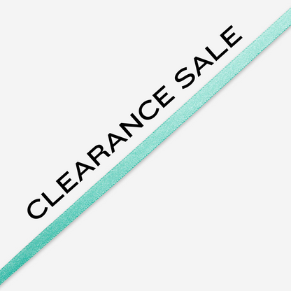 Satin Ribbon 6mm Aqua (20met) - CLEARANCE