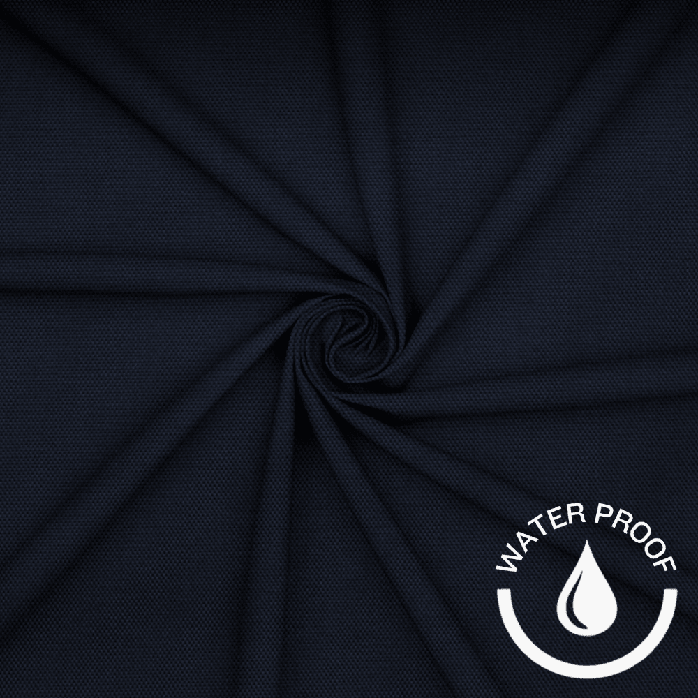 Coated Oxford Navy - Ragland Fabrics