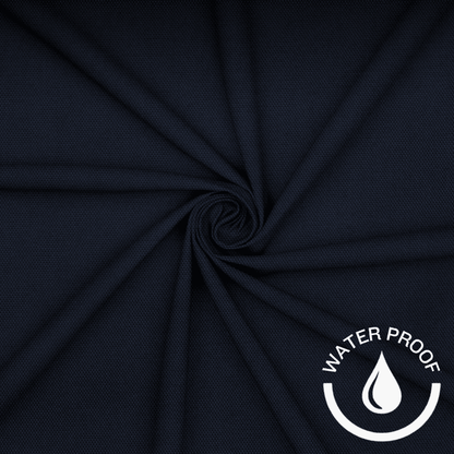 Coated Oxford Navy - Ragland Fabrics