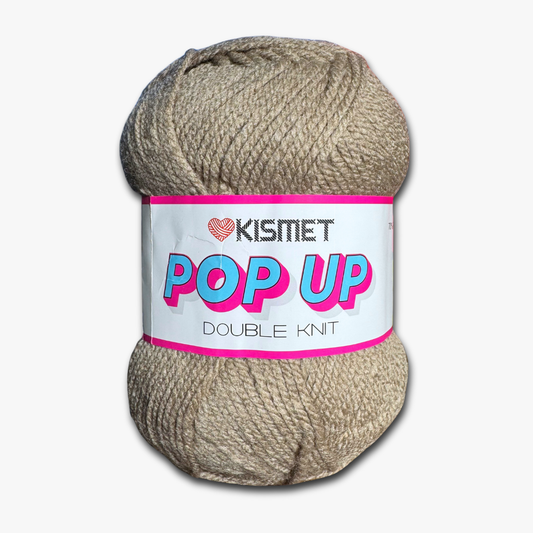 Pop Up Dbl Knit Beige #04