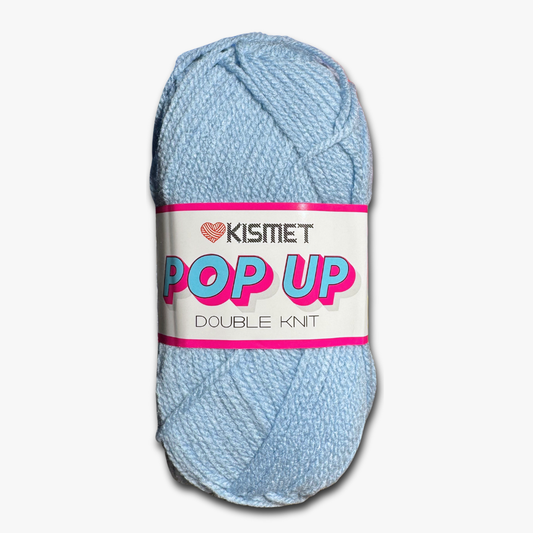 Pop Up Dbl Knit Sky Blue #12