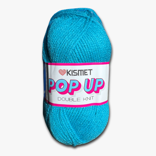 Pop Up Dbl Knit Teal #13