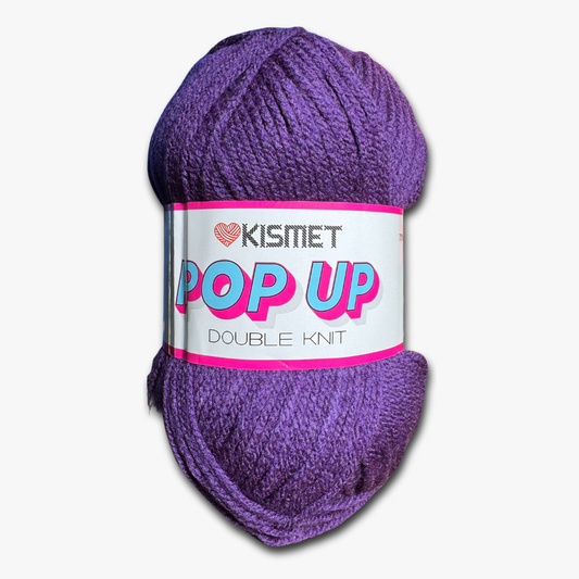 Pop Up Dbl Knit Purple #18