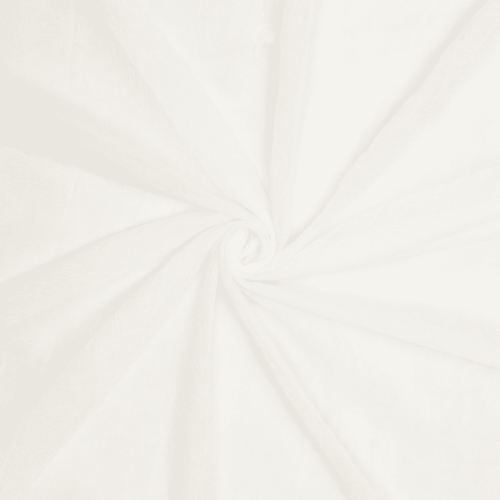 Cornely Crushed Loopy Voile Cream 280cm - Ragland Fabrics