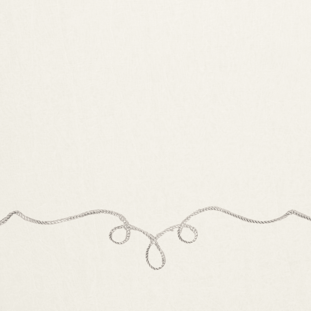 Cornely Crushed Loopy Voile Cream 280cm - Ragland Fabrics