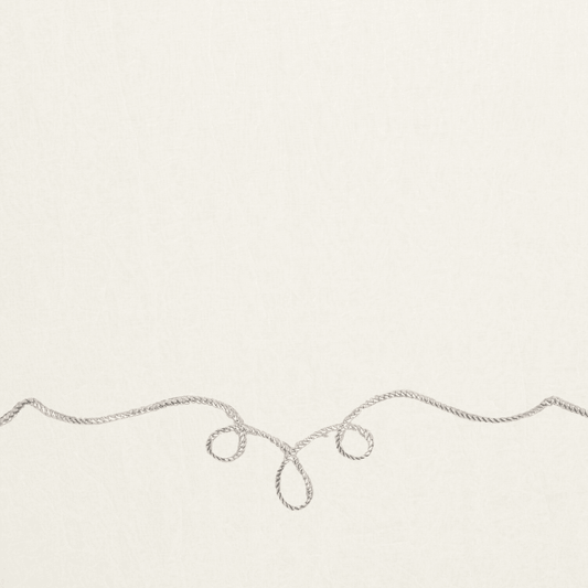 Cornely Crushed Loopy Voile Cream 280cm - Ragland Fabrics