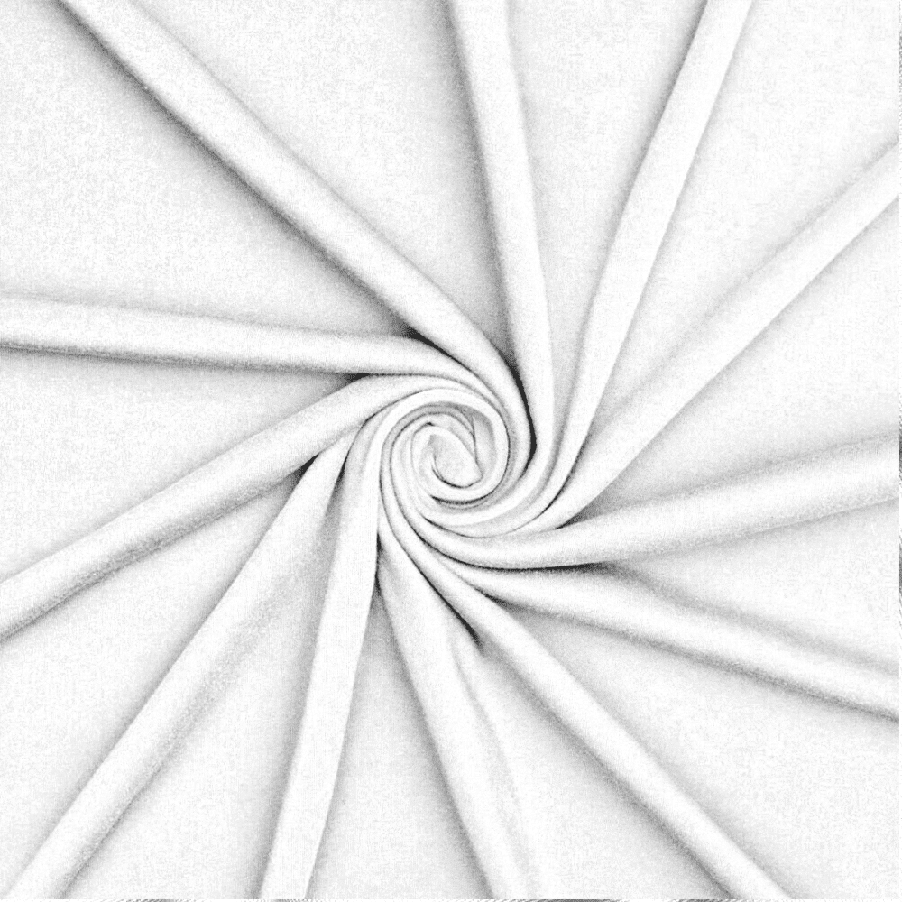 Cotton Double Knit White - Ragland Fabrics