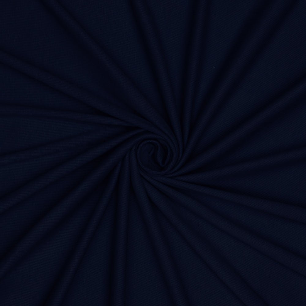 Cotton Knit Rib 2x2 Navy - Ragland Fabrics