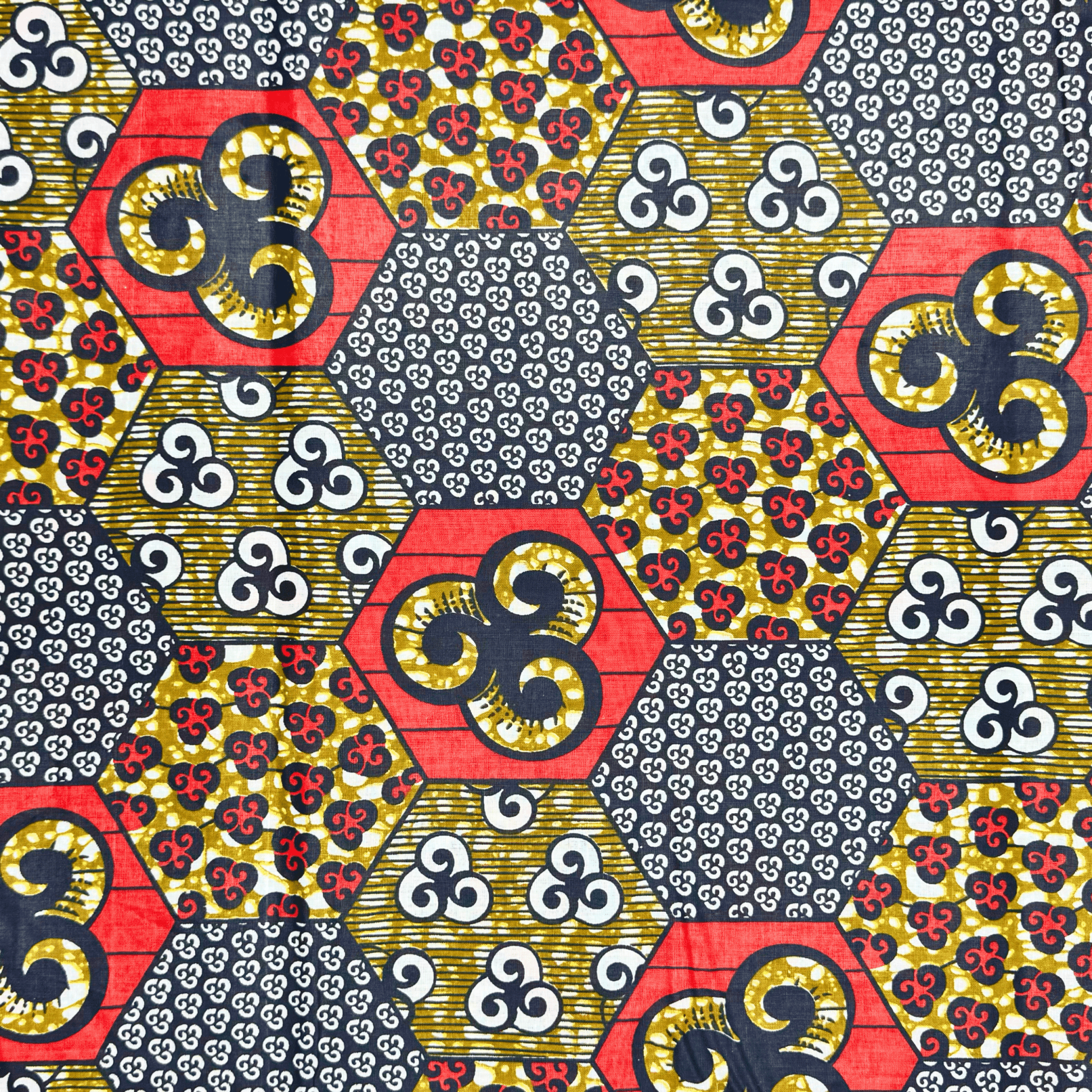 Cotton Wax Prints African 4 - Ragland Fabrics