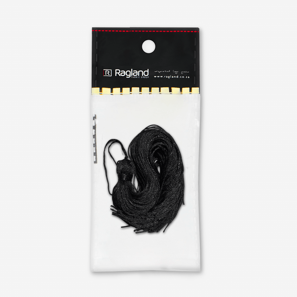 Curtain Tassel 20cm - Black TBD - Ragland Fabrics