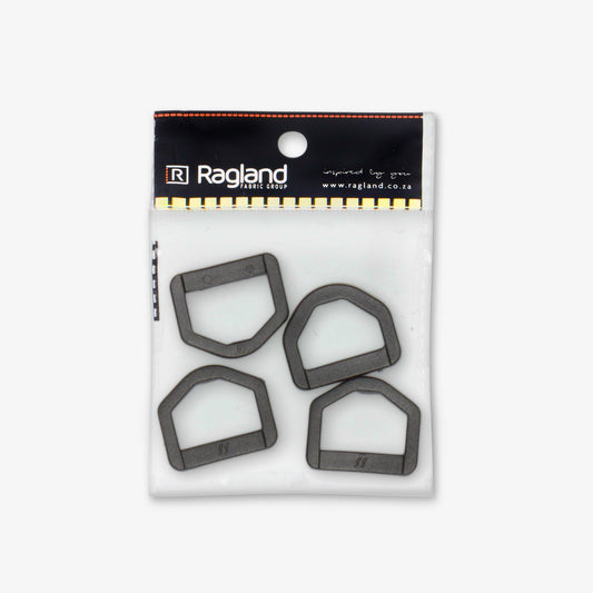 D - Ring 20mm Plastic - Ragland Fabrics
