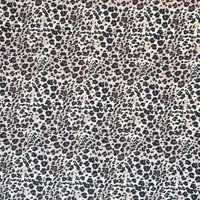 Designer Dress Printed Leopard - Ragland Fabrics
