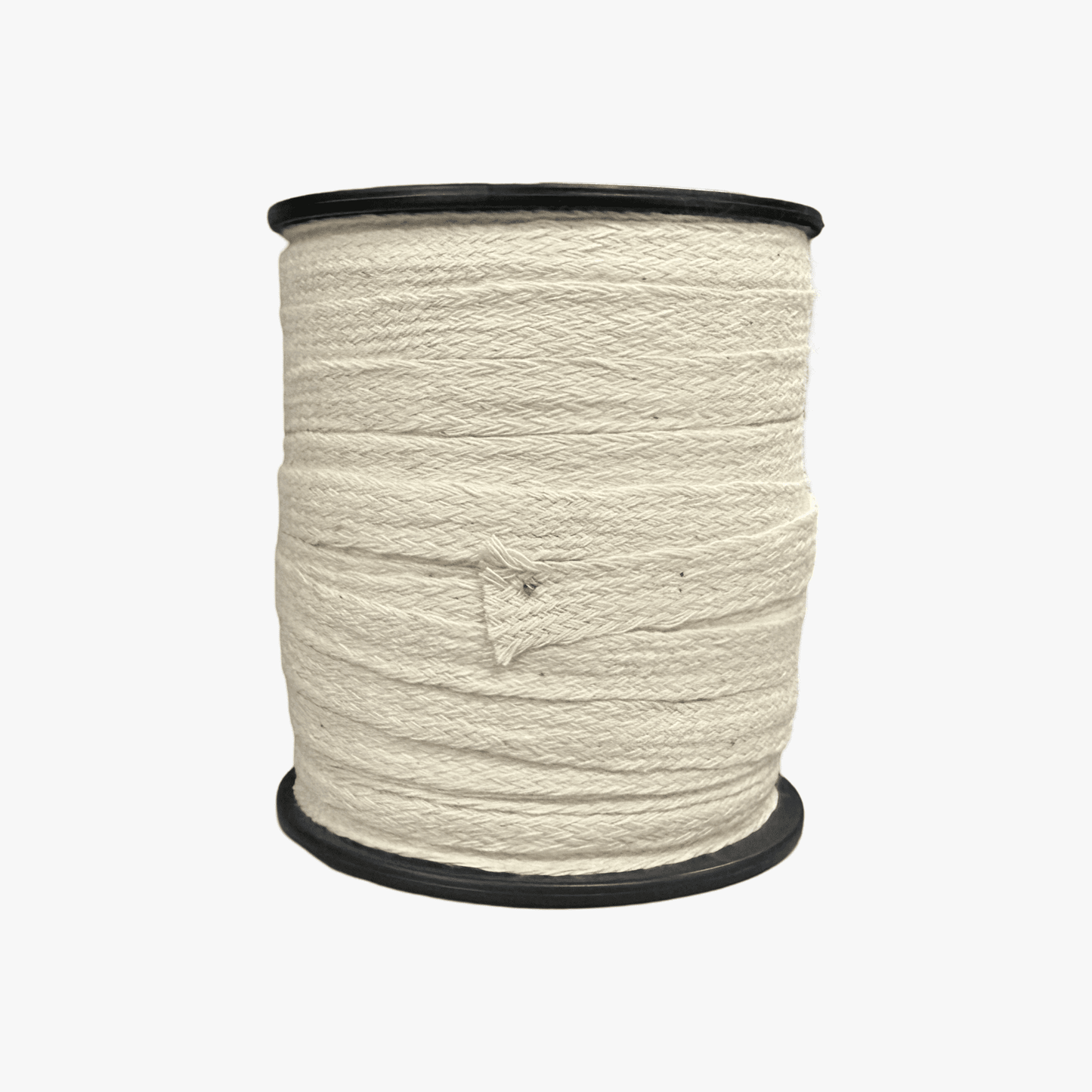 Draw Tape Flat 10mm Cream - Ragland Fabrics