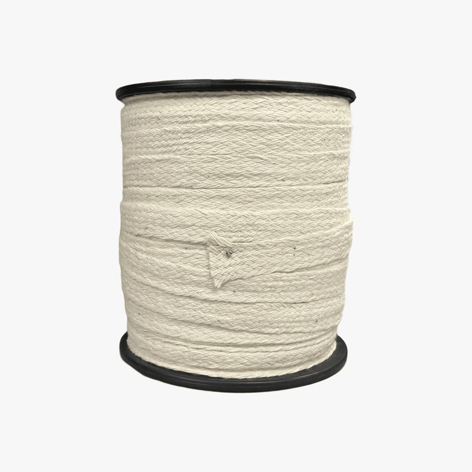 Draw Tape Flat 10mm Cream - Ragland Fabrics