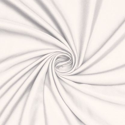 Dutchess STRETCH Satin Off White - Ragland Fabrics