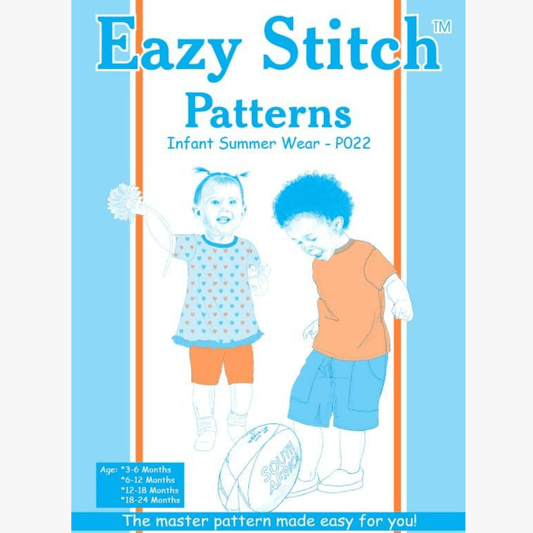 Eazy Stitch Patterns | Infant Summer Wear - Ragland Fabrics