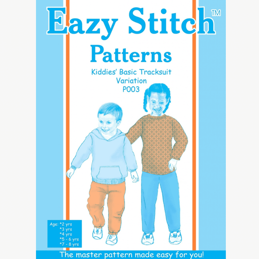 Eazy Stitch Patterns | Kiddies Basic Tracksuit - Ragland Fabrics