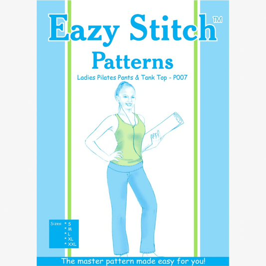 Eazy Stitch Patterns | Ladies Pilates Pants & Tank Top - Ragland Fabrics