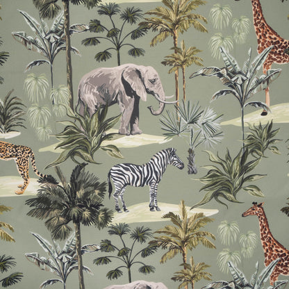 Eco Fabric Elephant Olive 2092 - Ragland Fabrics