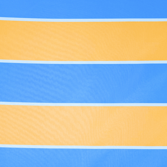 Econo Imported Outdoor Fabric Yellow/Blue 5705 - Ragland Fabrics