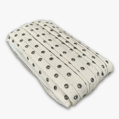 Eyelet Tape Cream - Ragland Fabrics