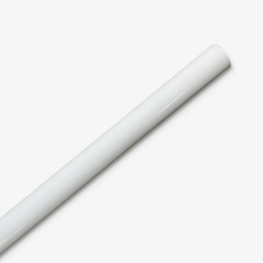 Curtain / Eyelet Rods 25mm White - To Be Discontinued