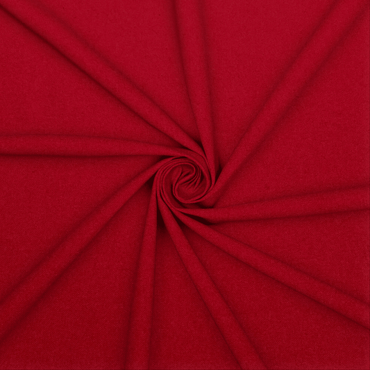 Flannel Brushed Cotton | Red - Ragland Fabrics