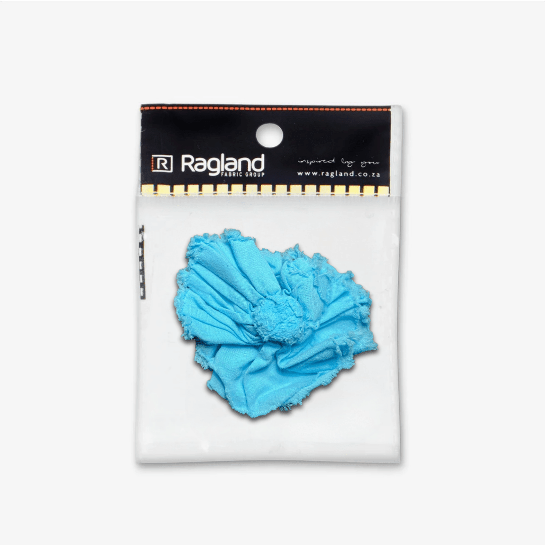 Flower Embellishment | Blue - Ragland Fabrics