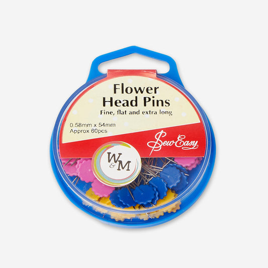 Flower Head Pins 54mm
