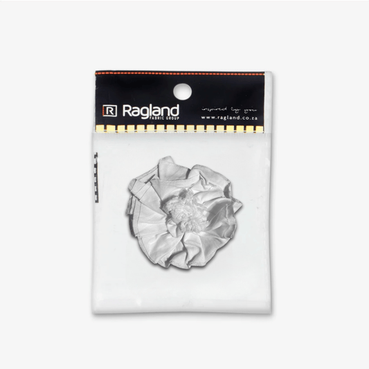 Flower Embellishment | White - Ragland Fabrics
