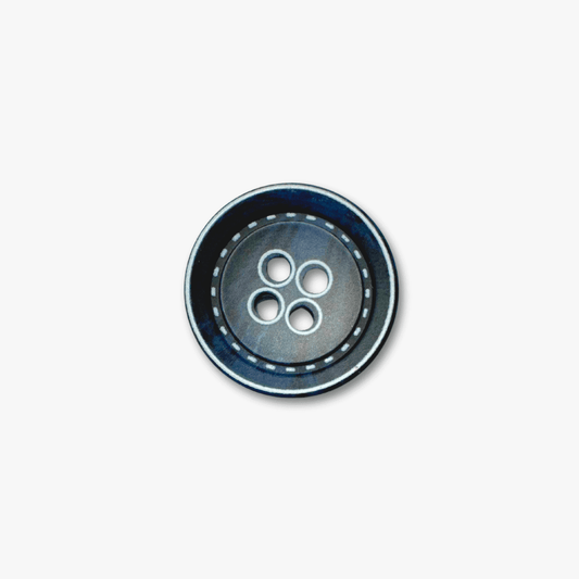 FORMAL BUTTON NAVY LARGE 44119|19MM - Ragland Fabrics