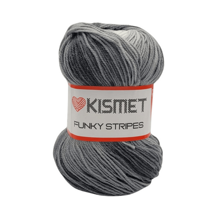 Wool Funky Stripe Dark Skies