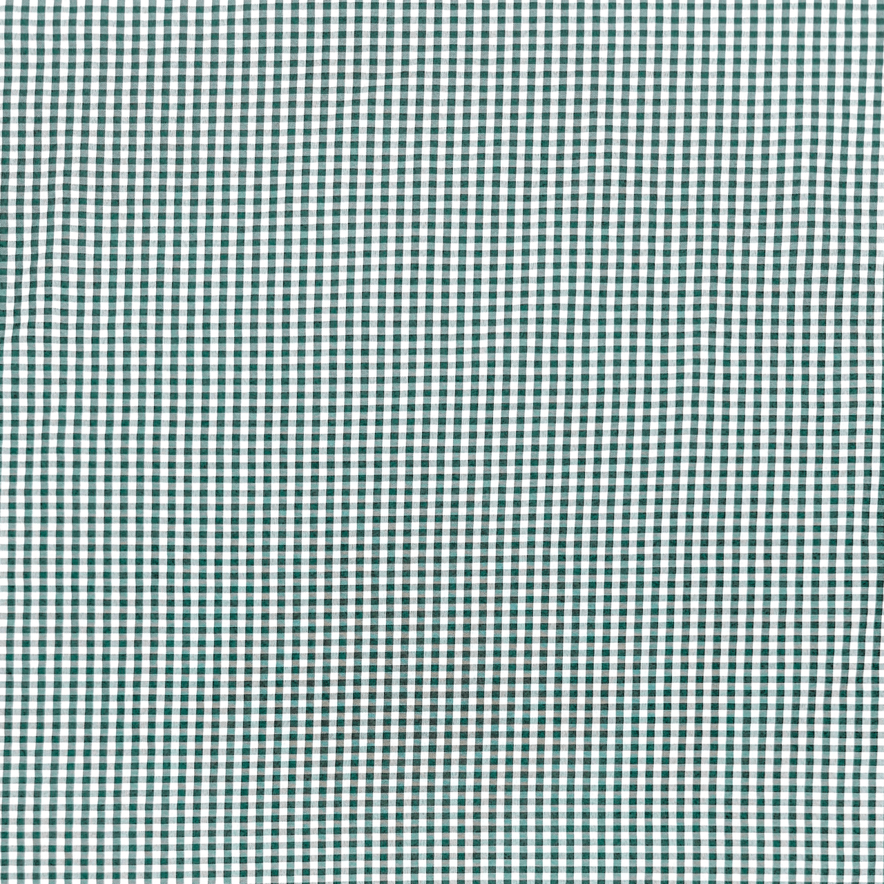 Gingham Check Bottle Green - Ragland Fabrics