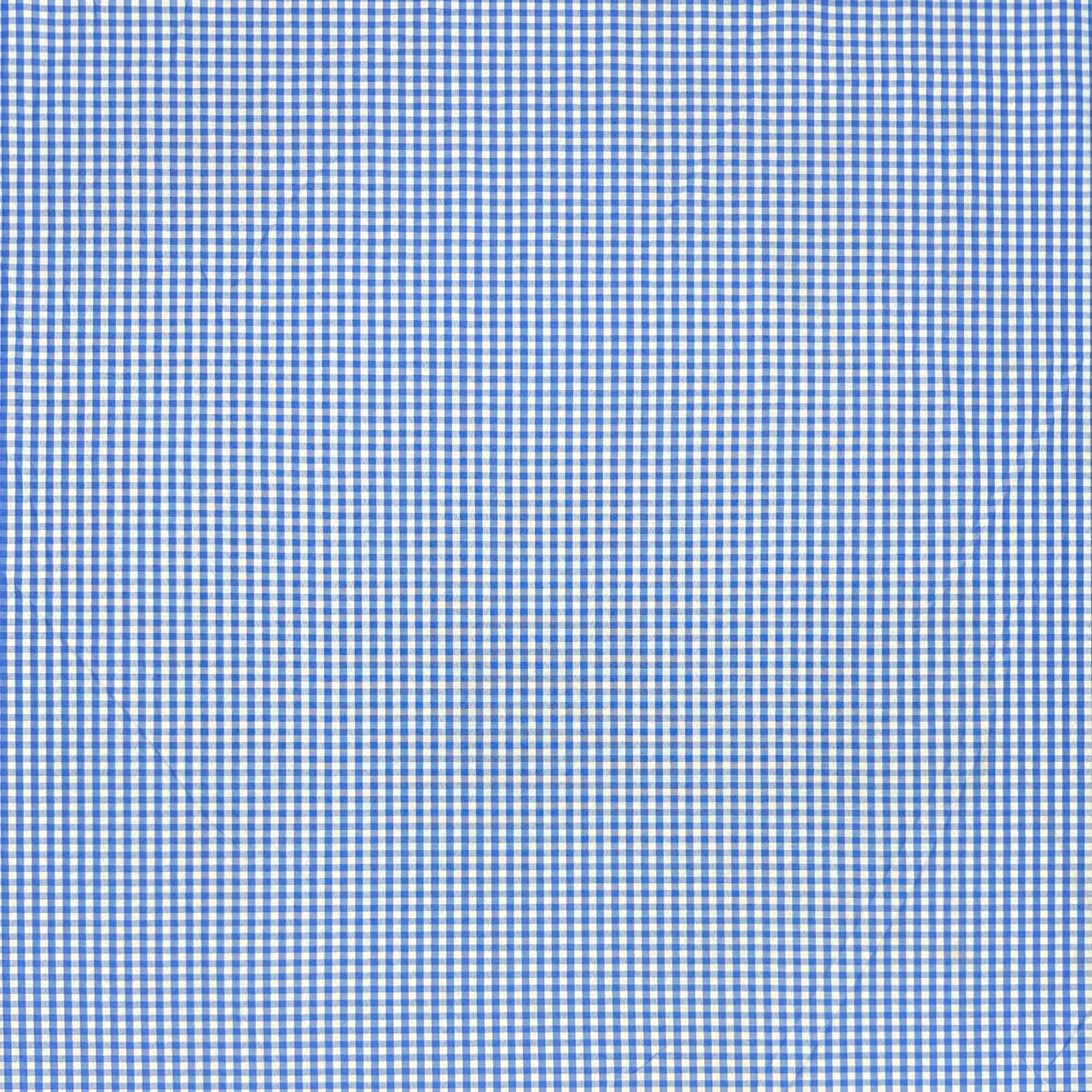 Gingham Check Blue - Ragland Fabrics