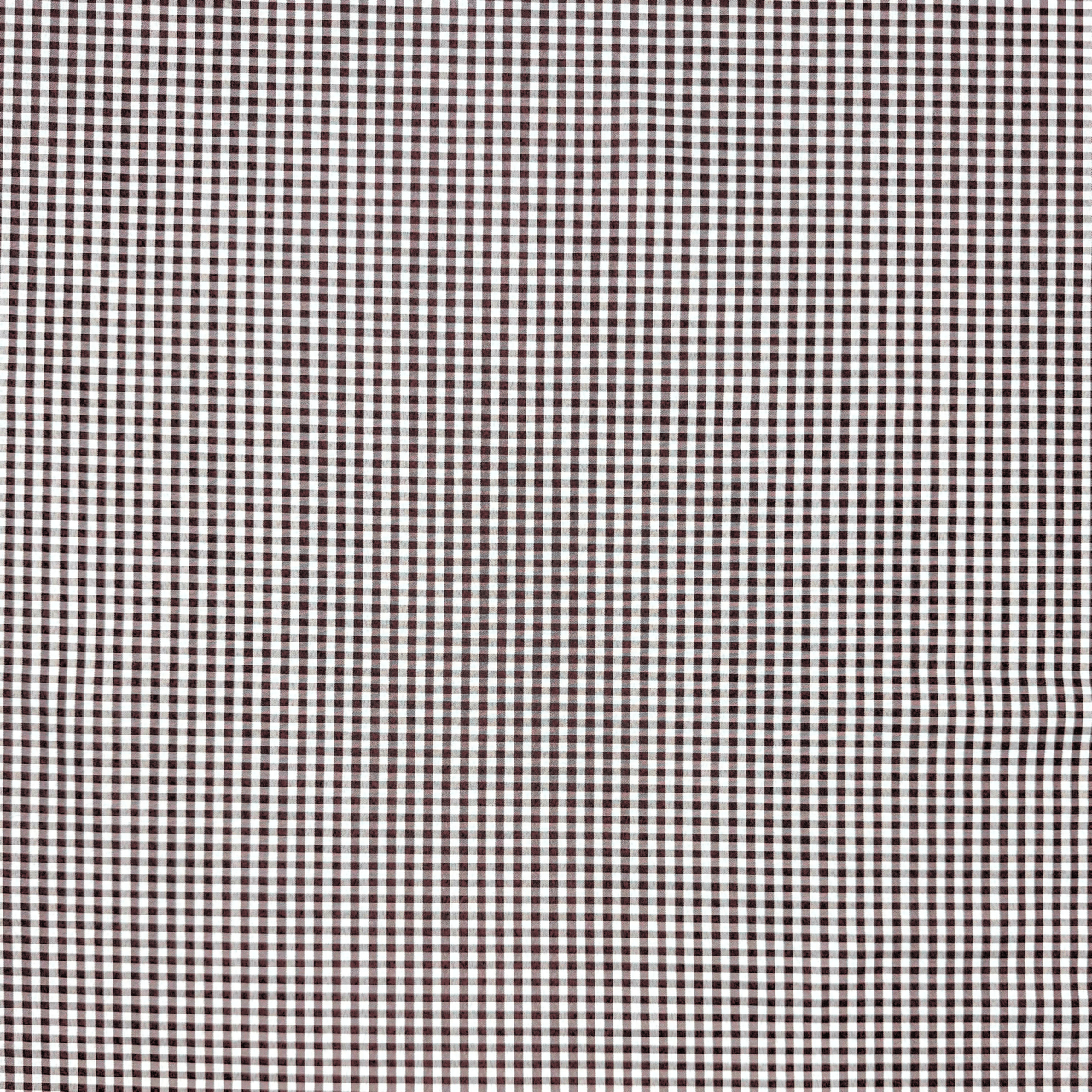 Gingham Check Chocolate - Ragland Fabrics