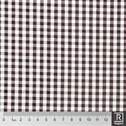 Gingham Check Chocolate - Ragland Fabrics