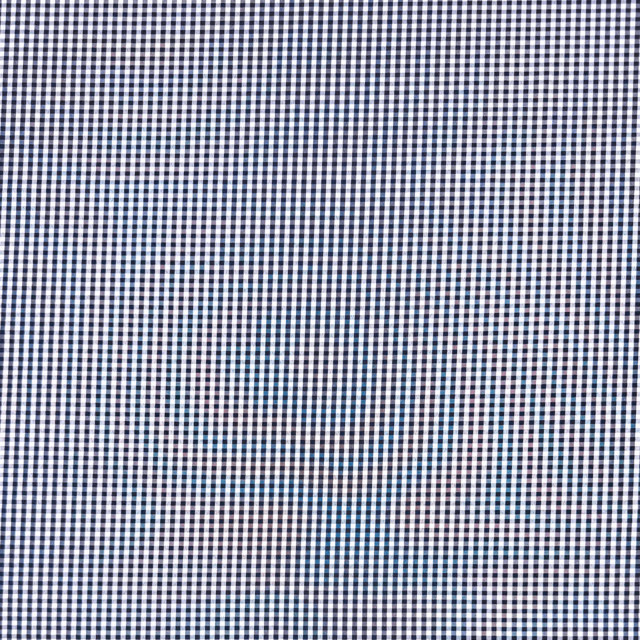Gingham Check Navy - Ragland Fabrics