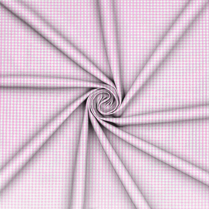 Gingham Check Pink - Ragland Fabrics