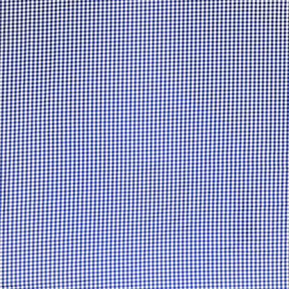 Gingham Check Royal - Ragland Fabrics