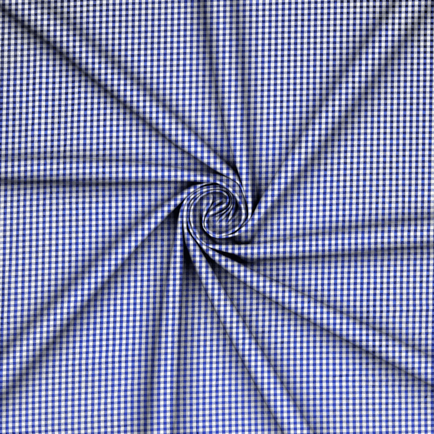 Gingham Check Royal - Ragland Fabrics